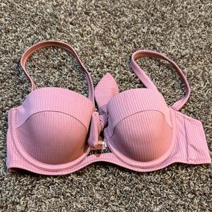 Shade & Shore Pink Bikini Top